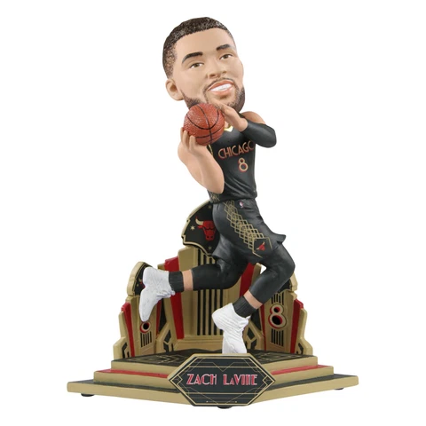 Zach Lavine Chicago Bulls City Jersey Bobblehead NBA Cover