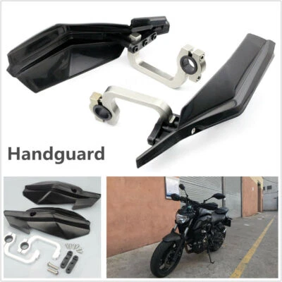 1 Pair Universal 7/8" 22mm Motorcycle Dirt Bike Handguard Hand Guard Protector - Image 1 of 4
