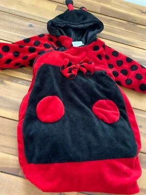 Disfraz de Halloween Ladybug Bunting Infantil Talla 0 a 6 Meses Excelente Estado* Foto 1 de 4