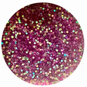 100g 1mm IRIDESCENT PINK/LILAC CHUNKY GLITTER .040” CRAFTS WALLS CLEARANCE LOT - Picture 1 of 1