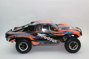 Traxxas TRX 58134-4 Slash ORANGE Brushless 2WD 1/10 Short Course Truck Clipless - Bild 1 von 17