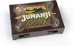 Jumanji Board Game Adventure Journey Four Player Collector Set Replica Brown - Picture 1 of 5