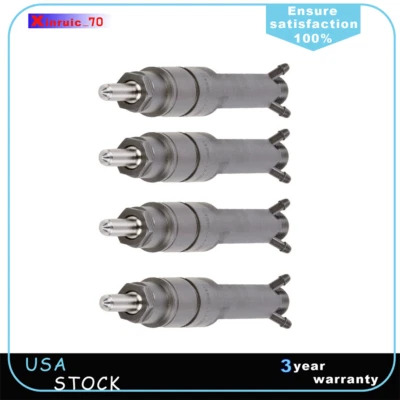 4PCS Fuel Injectors For Volkswagen JETTA 1.9L L4 DIESEL Turbocharged 2000-2004 - Image 1 of 4