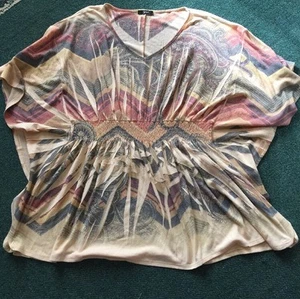 Top túnica Spoint talla grande manga mariposa 1X - Imagen 1 de 6