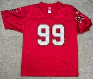 NFL Tampa Bay Buccaneers Vintage #99 Warren Sapp Football Jersey Size XL (18-20) - Picture 1 of 12
