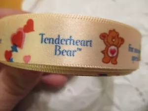 Neu aus altem Lagerbestand Vintage 5 Jahre Rolle Band Tenderheart Care Bär für jemanden Besonderen 5/8 Zoll W - Bild 1 von 7