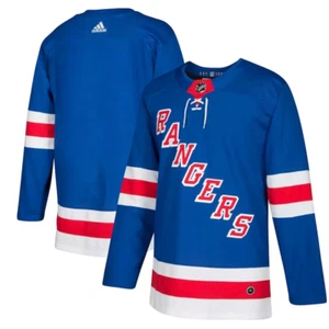 New York Rangers Adidas Trikot Royal Home Alternate Authentic NHL Hockey Jersey - Bild 1 von 3