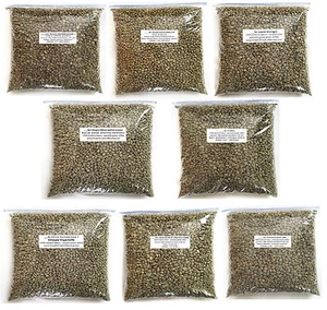 4 lbs Green Coffee Bean Sample Pack - 8 one-half pound coffee samples - Picture 1 of 4