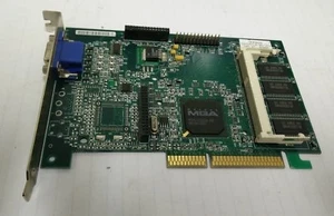 2x Compaq 400778-002 402125-001 Matrox MGI G2+DMILA/8D/CPQ 8MB AGP VGA Cards - Picture 1 of 2
