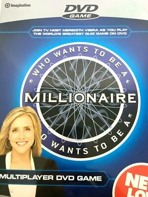 Who Wants to be a Millionaire Multi Player DVD Family Game Party 2008 Sealed NIB - Image 1 of 4