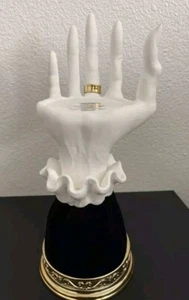 Bath & Body Works ~Halloween 2021 ~ Single Wick Candle Holder ~ Witch Hand Black - Picture 1 of 6