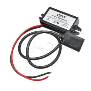 DC 12V to 5V 3A 15W Step down USB Converter Regulator Adapter For Car Charger US - Picture 1 of 8