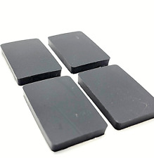 1 1/2" x 1" Stick on Rubber Feet 3/16" Thick Bumper with 3M Adhesive Backed Pads