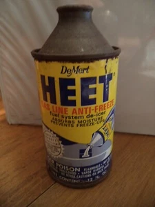 Lata superior vintage Heet Cone 12 oz. DEMERT & DOUGHERTY CHICAGO ILLINOIS - Imagen 1 de 18