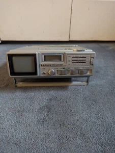 SANYO TPM1100 Portable Mini AM/FM Radio TV Vintage Not Tested Rare - Picture 1 of 6