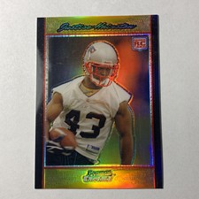 2007 BOWMAN CHROME GOLD REFRACTOR No. BC46 - JUSTISE HAIRSTON RC #/50