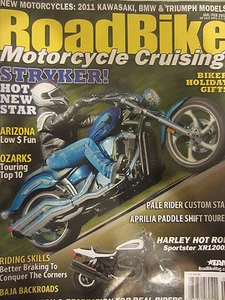 Road Bike Magazine January / February 2011 Stryker Harley Hot Rod Sportster XR12 - Picture 1 of 3