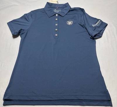 Polo de golf Peter Millar Medinah Country Club para mujer grande nuevo con etiquetas logotipo nuevo Foto 1 de 4