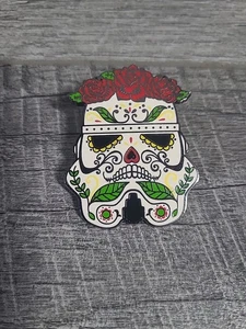 Stormtrooper Helm - Star Wars - Day of the Dead Sugar Skull Disney Pin  - Bild 1 von 6
