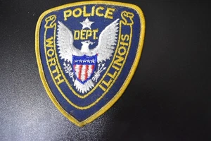 WORTH ILLINOIS Police Department Patch - Bild 1 von 1