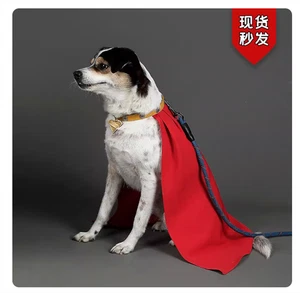New Handmade Anime Superman Superdog Krypto Cosplay Cloak Dog Pet Cape Halloween - Picture 1 of 14