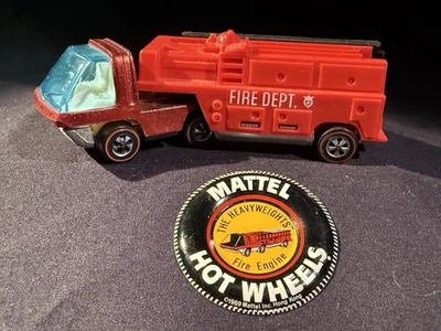 Hotwheel Redline Heavy Weight Fire Truck with Button - Image 1 of 4