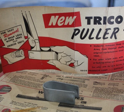 NOS TRICO Windshield Wiper Arm TOOL & AD puller old auto car truck vtg pulling - Image 1 of 4