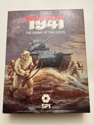 Moscow 1941 - The Enemy At The Gates, SPI/TSR, Unpunched - Image 1 of 3