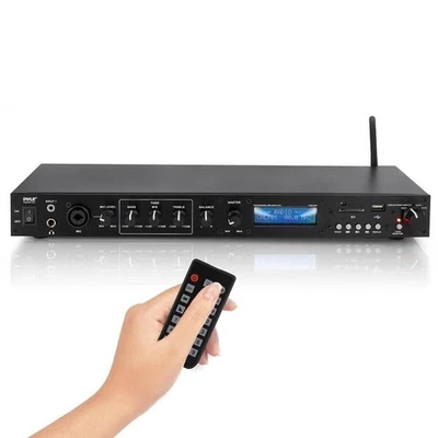 Pyle Pro Audio Bluetooth Preamplificatore Ricevitore System-Digitale Rack Mount - Immagine 1 di 4