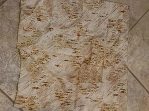 Vintage 1970's Symphony Scarf Metropolitan Scene Scarf 20x20 Inches - Picture 1 of 5