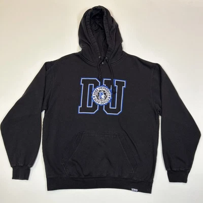 Sudadera con Capucha Duke Blue Devils Para Hombre Talla Grande Negra Pullover Sudadera Deportes Universitarios Foto 1 de 4