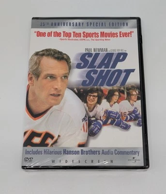 Slap Shot DVD 25th Anniversary Edition Hockey Comedy Paul Newman NEW & SEALED - Image 1 of 4
