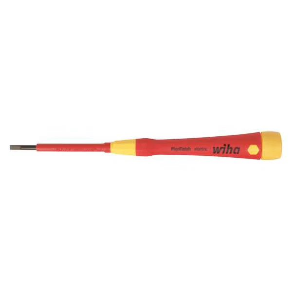 Wiha Insulated Slotted Screwdriver 7/64 in Round 32002 Wiha 32002 084705320021 - Image 1 of 1