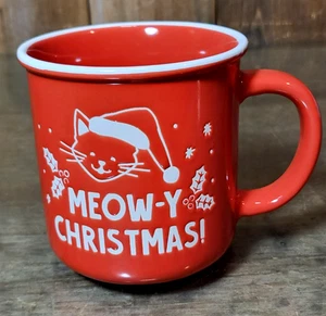 Cat Lovers Meow-y Christmas Stoneware Mug, 12 Fl Oz - Christmas / Holidays - Picture 1 of 7