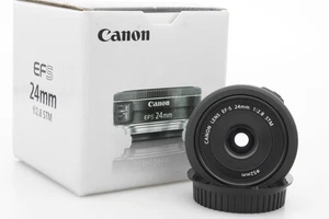 Canon AF 24mm f2.8 STM Pancake Lens - Canon EFS Mount for APS-C crop EOS DSLR - Picture 1 of 5