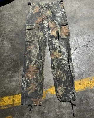 Cabelas Realtree Vintage Camo Cargo Pants Tapered Leg Youth 18 Reg  - Image 1 of 4