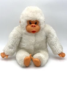 Vintage Affe Plüsch Gilroy Daumenzehe saugend 1980er Spielzeug Gorilla 9 Zoll Stofftier - Bild 1 von 12