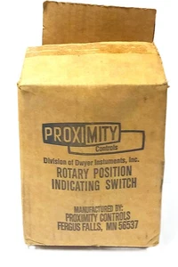 Proximity Controls 13VLO 13VL0 125/250 V AC 10 A Rotary Position Switch - Picture 1 of 6