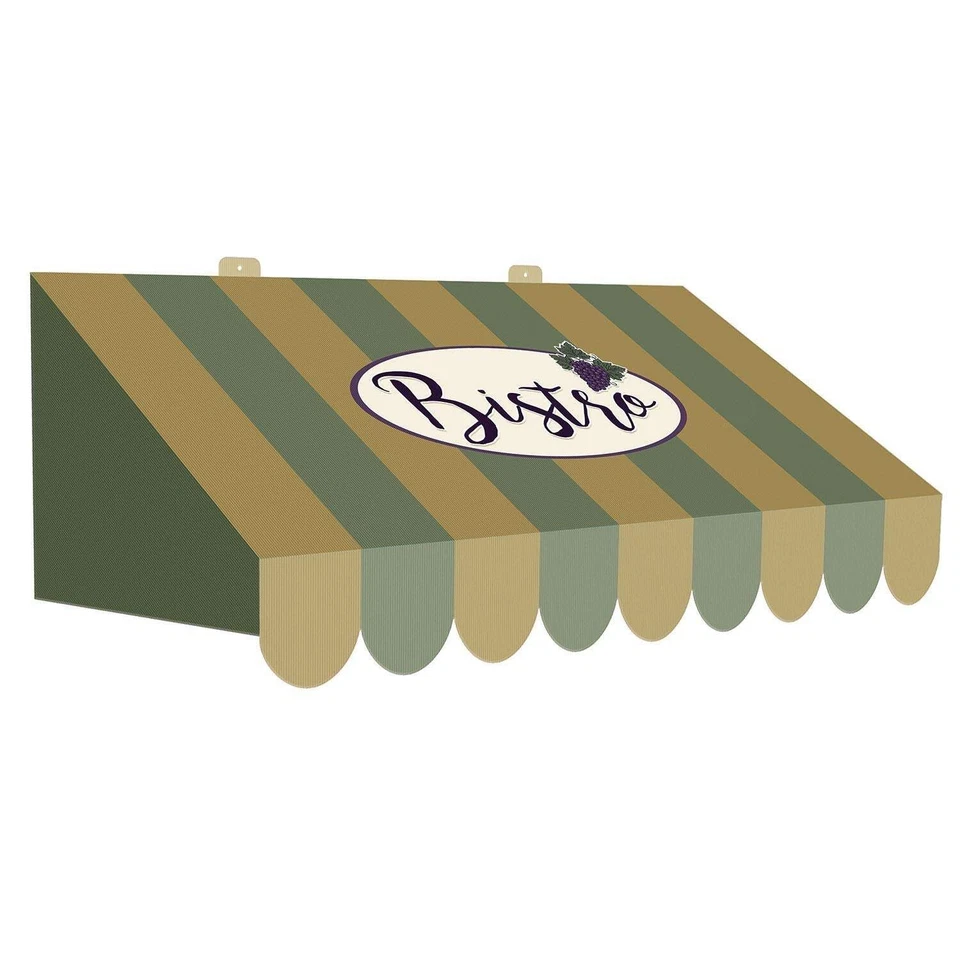 Beistle 3-D Italian Awning Wall Decoration | Party Supply - Image 1 of 1