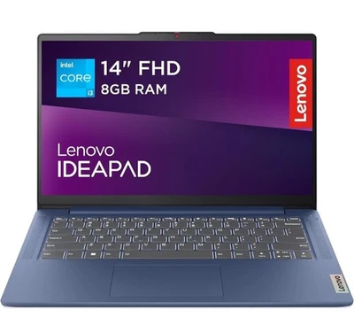 Lenovo IdeaPad Slim 3 Intel Core i3-N305 8GB RAM 512GB SSD 14" FHD Win 11 HOME - Image 1 of 3