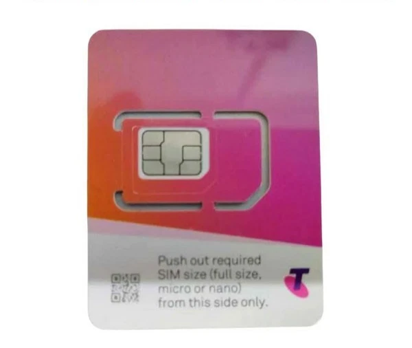 2 PCS TELSTRA PREPAID $13 SIM CARD STARTER PACK SIM ACTIVATION EXPIRY 16/11/25 - Image 1 of 1