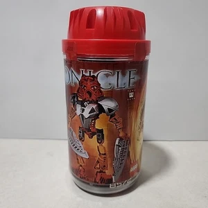 LEGO Bionicle Toa Nuva Tahu #8572 Barattolo Rosso Sigillato in Fabbrica Ritirato Buono  - Foto 1 di 7