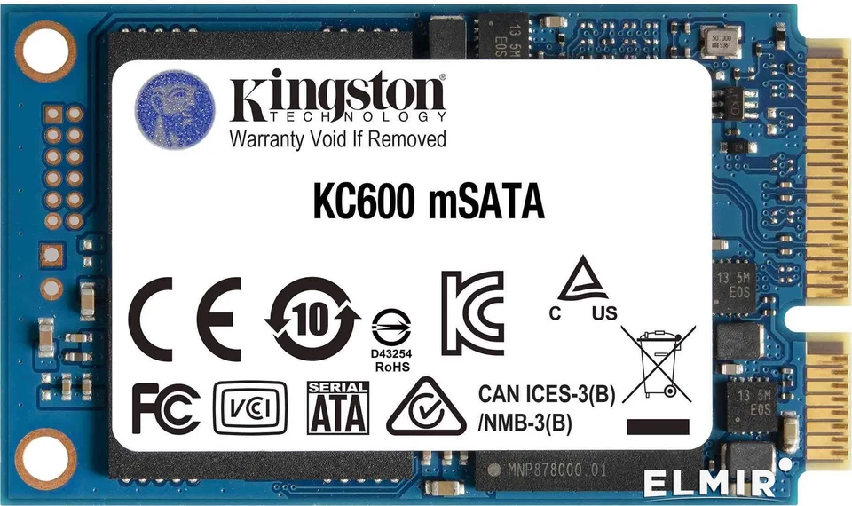 256GB Kingston KC600 mSATA SATA3 Internal Solid State Drive - Image 1 of 1
