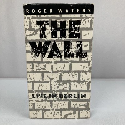 Roger Waters of Pink Floyd: The Wall - Live in Berlin (VHS 1990) Scorpions - Image 1 of 4