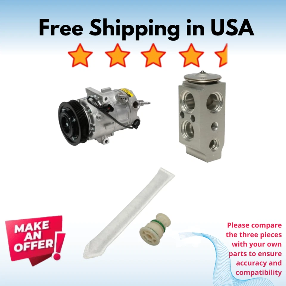 Kit Compressor A/C Fit Kia Soul 2018-2019 - Image 1 of 1