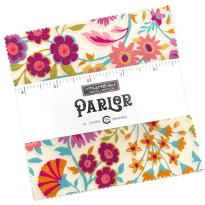 Parlor Charm Pack by Crystal Manning for Moda Fabrics - Picture 1 of 3