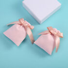Necklace Pouches Bow Gift Packaging Packaging Bags Velvet Pouch Jewelry Bags