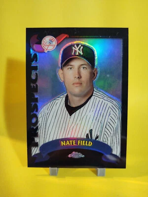 2000 Topps Traded Chrome #T114 Nate Field Black Refractor #100/100 1/1  - Image 1 of 2