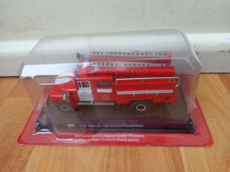 1/57 SCALE 1964 ZIL 130-431410 KAZAKHSTAN - DEL PRADO FIRE ENGINE MODEL - Image 1 of 1