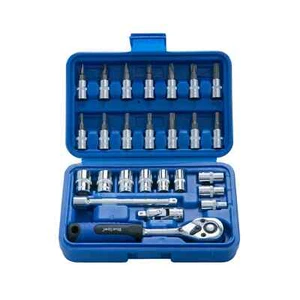 Blue Spot 01525 Drive Socket Set 26 Piece 1/4D - Picture 1 of 2